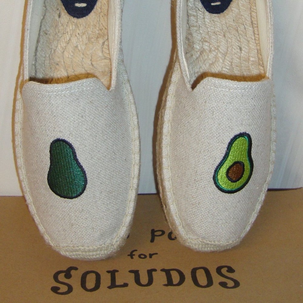 Soludos  Jason Polan  Avocado  Smoking Slipper 8.5